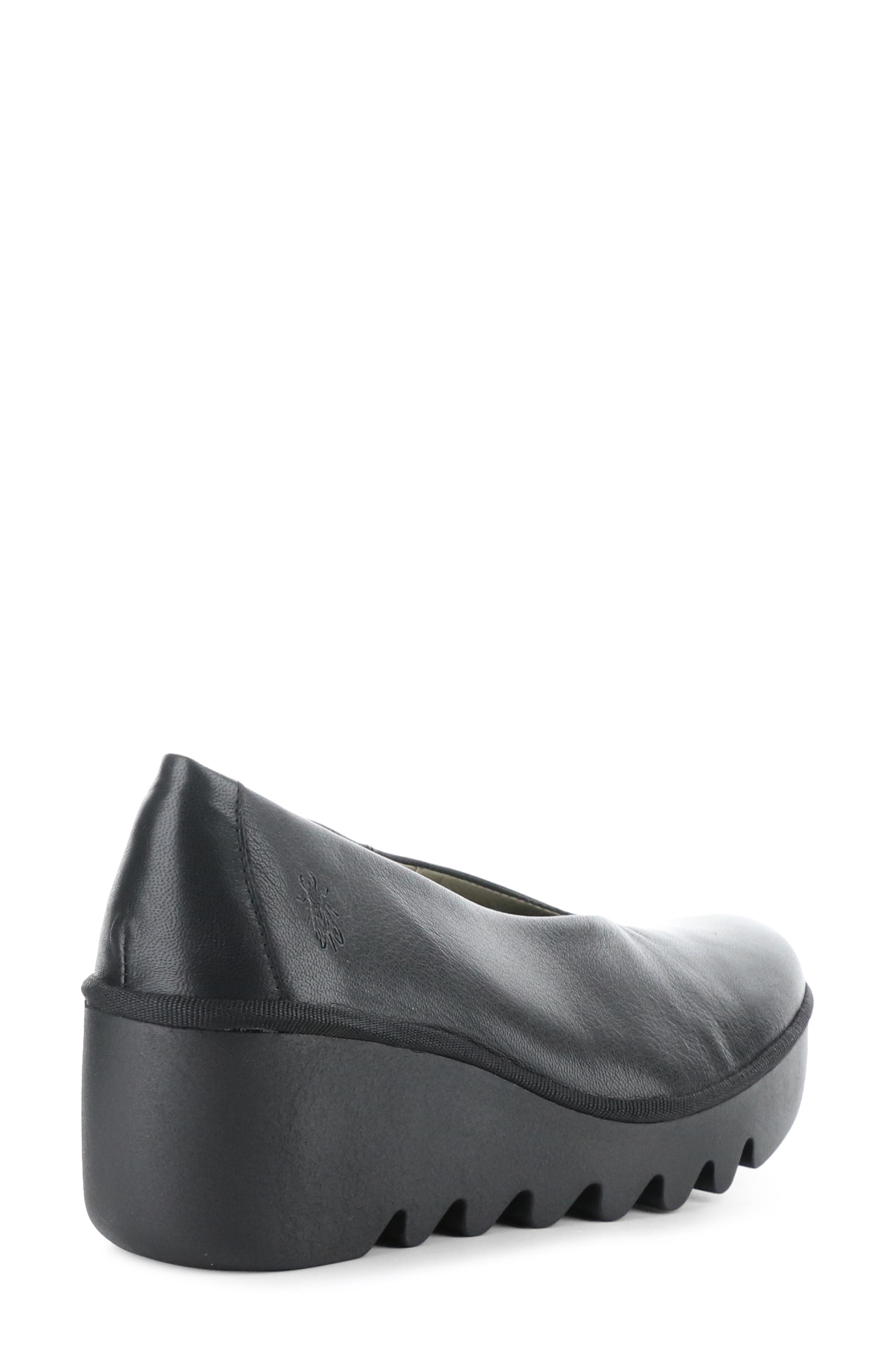 Beso Wedge Pump, Alternate, color, 015 BLACK CERALIN