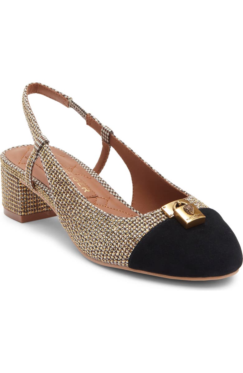 Kurt Geiger London Brixton Slingback Pump, Main, color, Open Beige