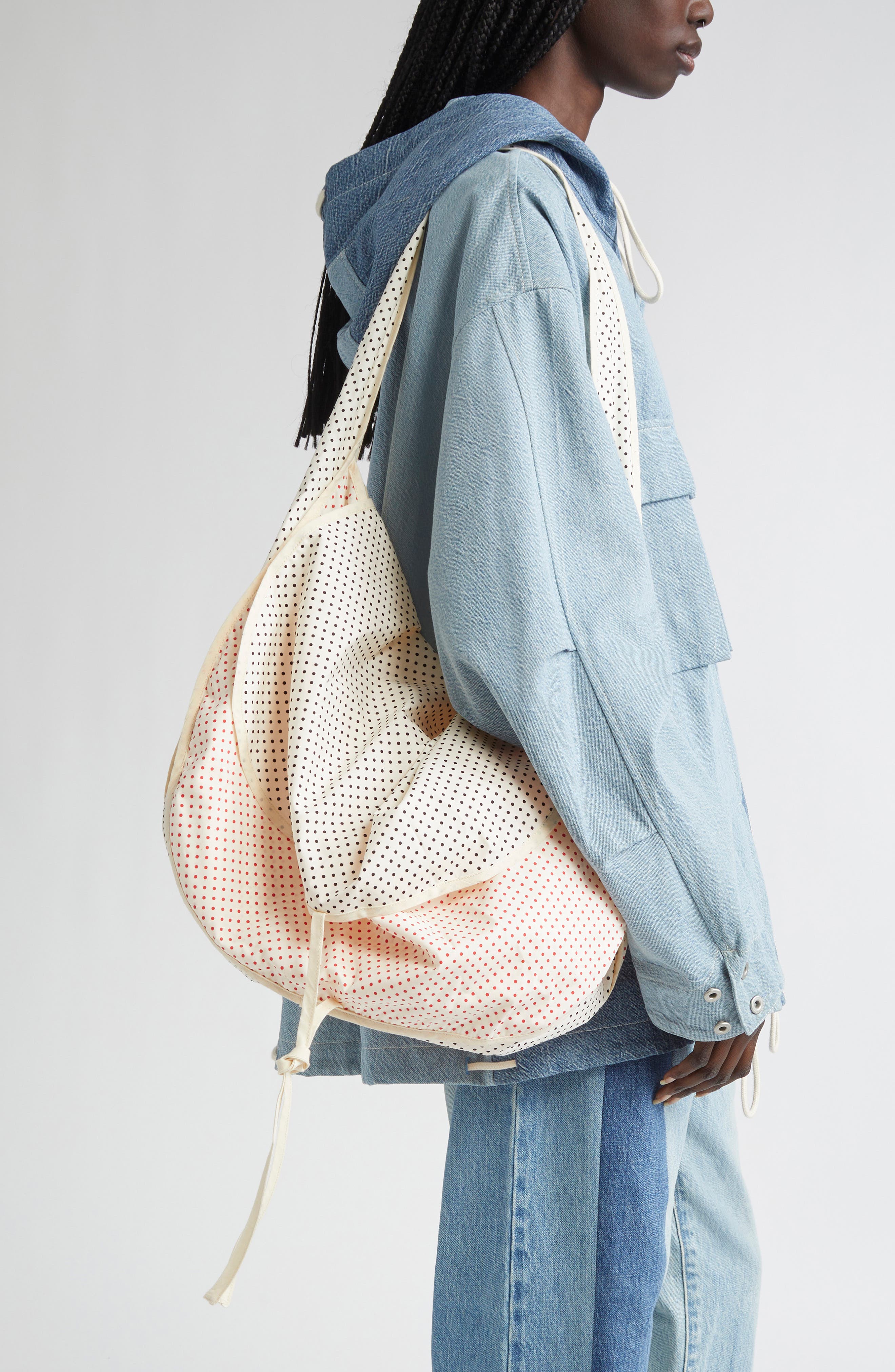 SC103 Passage Polka Dot Crossbody Bag, Alternate, color, Dot Grid