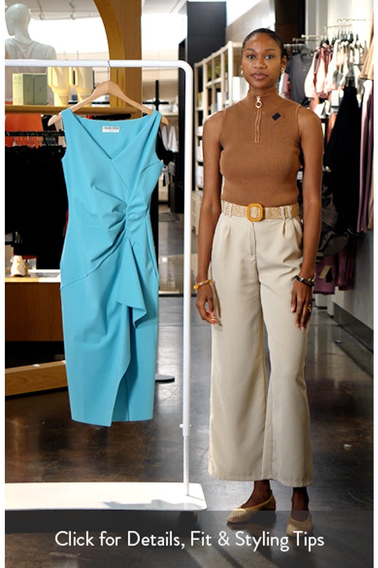 Kloty Ruched Midi Dress video