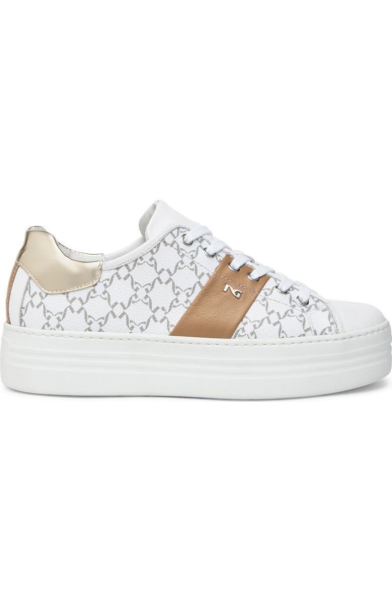 NeroGiardini Logo Platform Sneaker, Alternate, color,