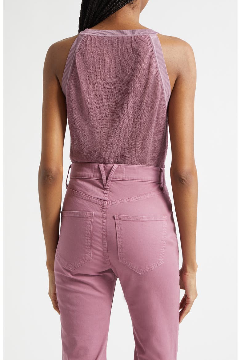 Solomon Knit Linen Blend Tank, Alternate, color, ORCHID HAZE