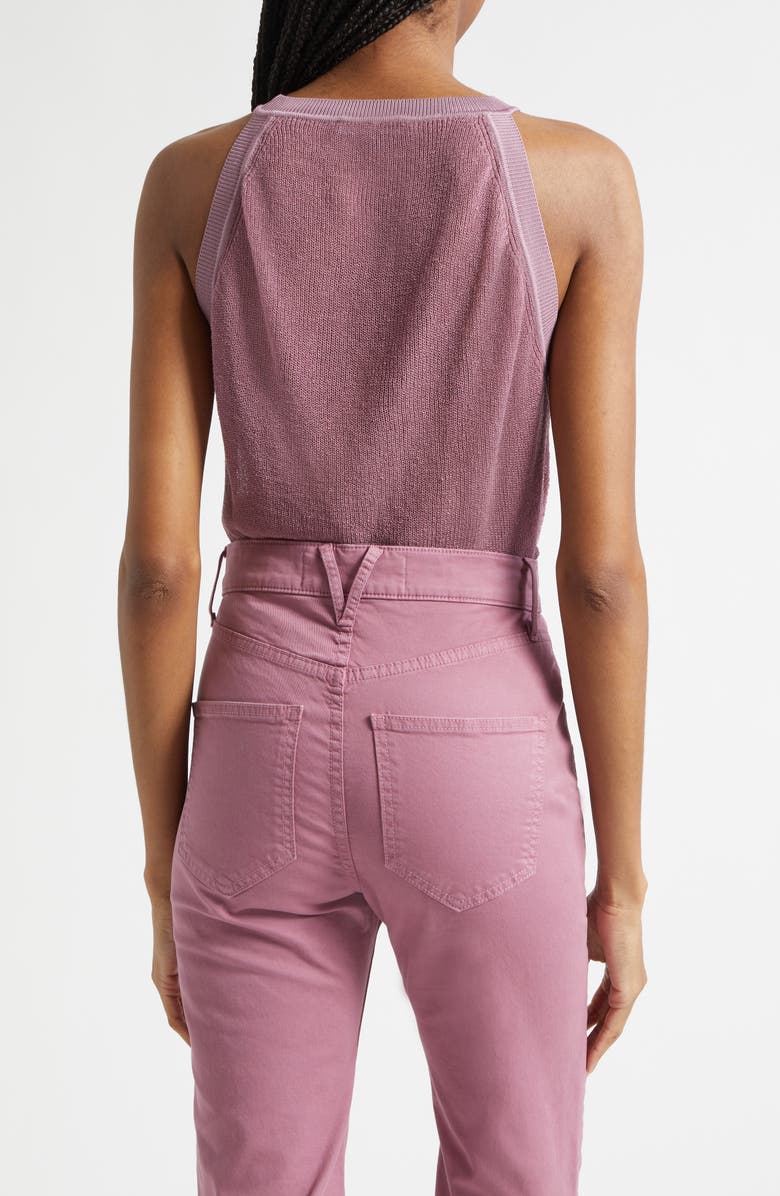 Veronica Beard Solomon Knit Linen Blend Tank, Alternate, color, Orchid Haze