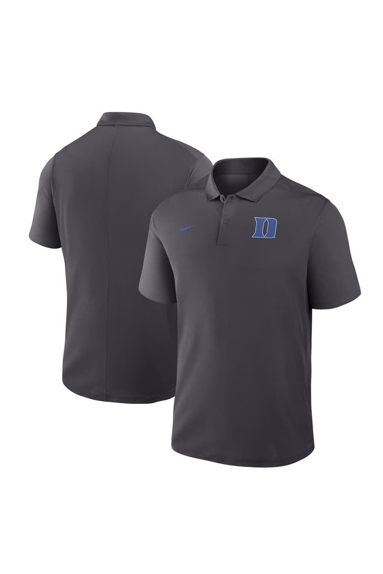 Men's Nike Anthracite Duke Blue Devils Dri-FIT Victory Polo, Main, color, Anthracite