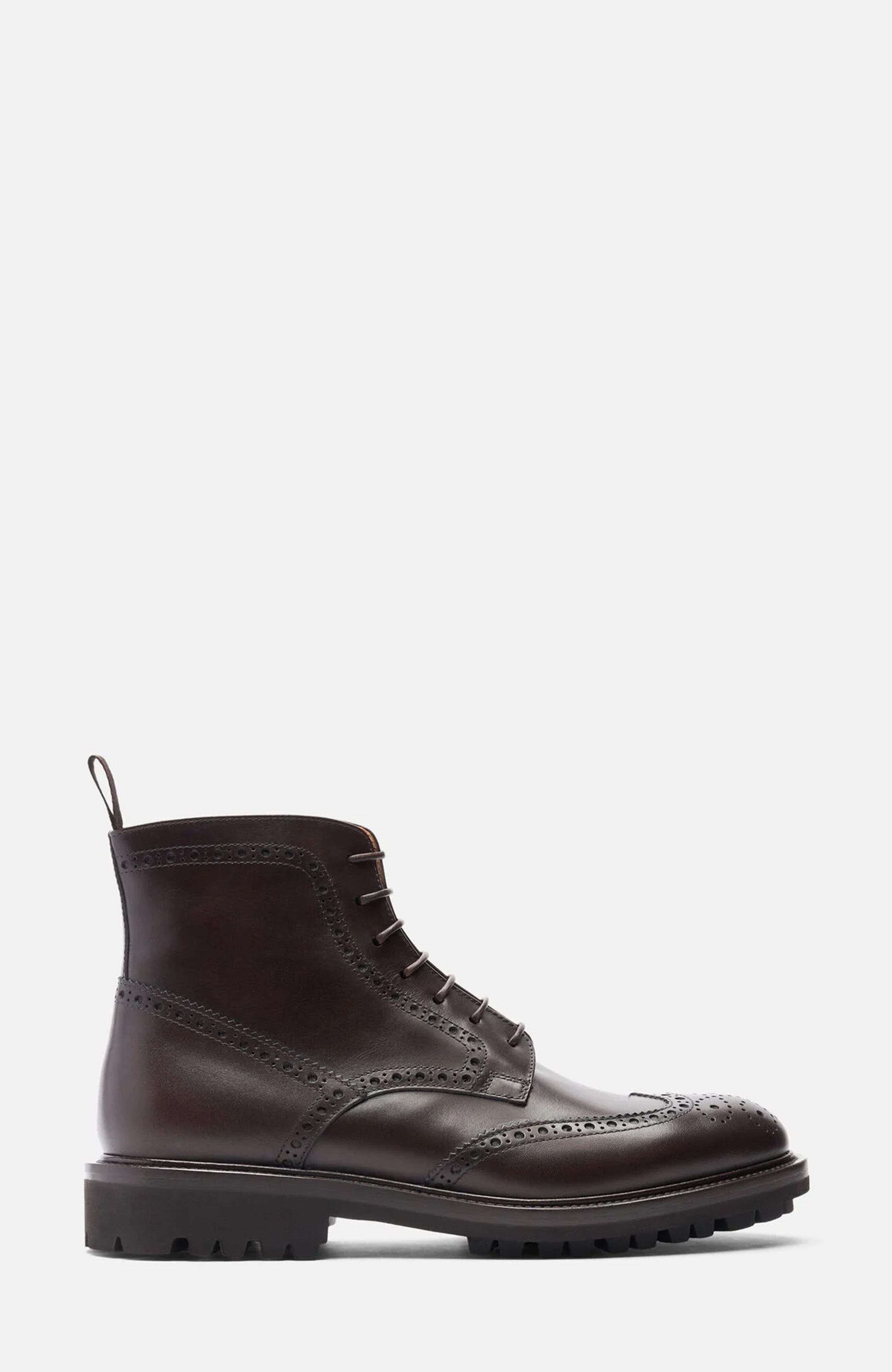 Thomas Boots, Alternate, color, Dark Brown - Calf