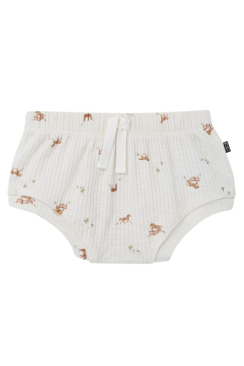 Neutral Bodysuit and Shorties Set, Alternate, color, Horse Barn