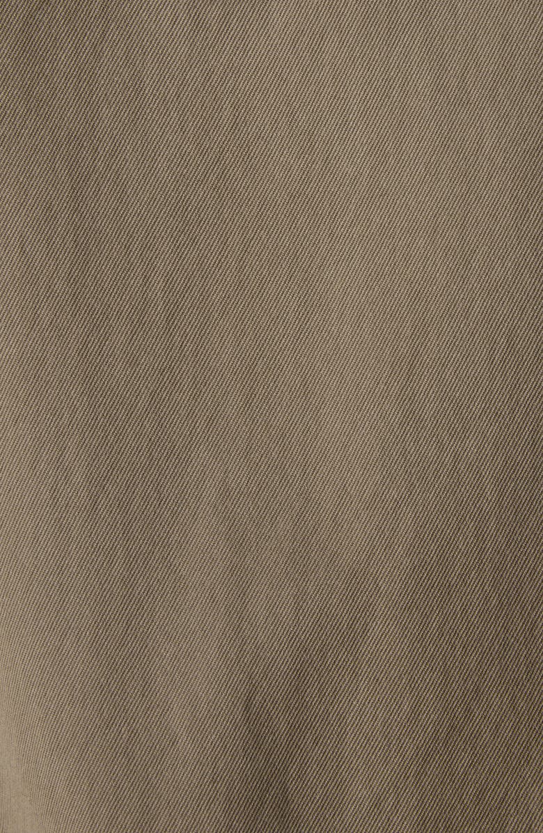 Balenciaga Oversize Insulated Crop Hooded Trench Coat, Alternate, color, 