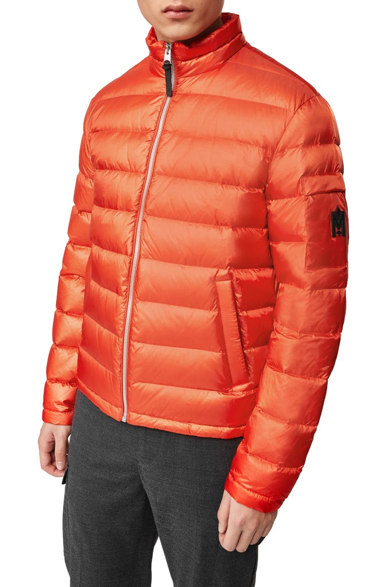 James Down Puffer Coat, Alternate, color, MANDARIN
