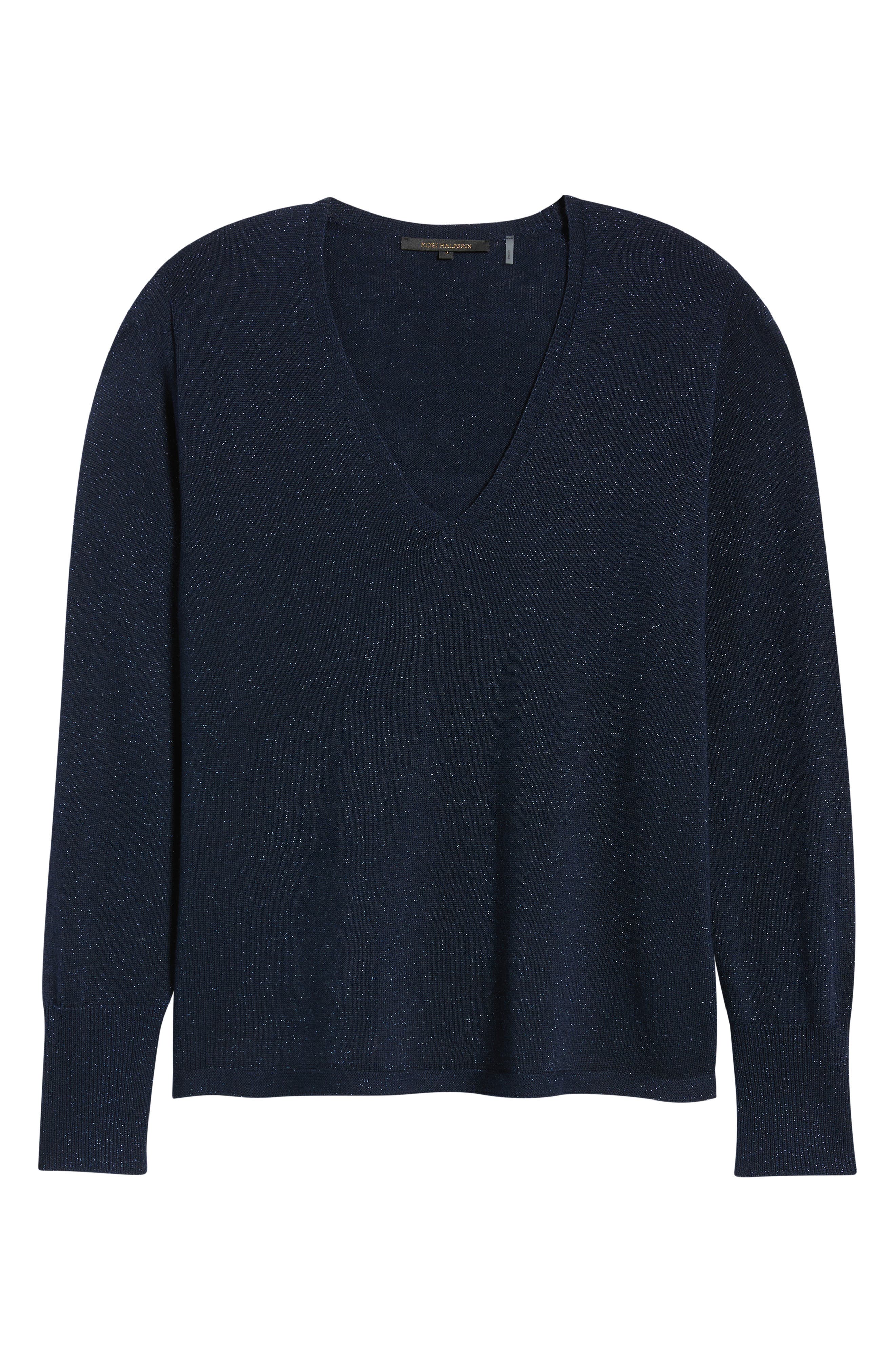 Kobi Halperin Vinny V-neck Sweater In Blue