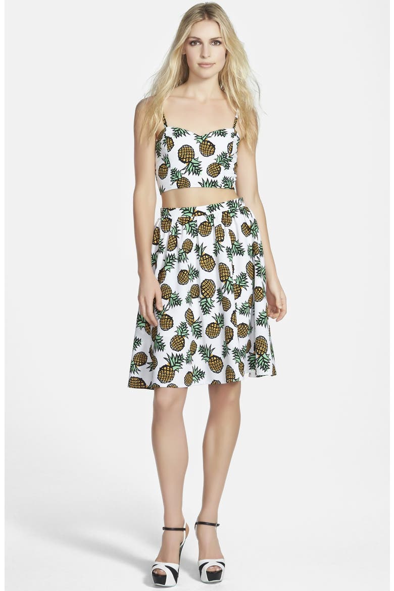 Pineapple Skirt, Alternate, color, YELLOW
