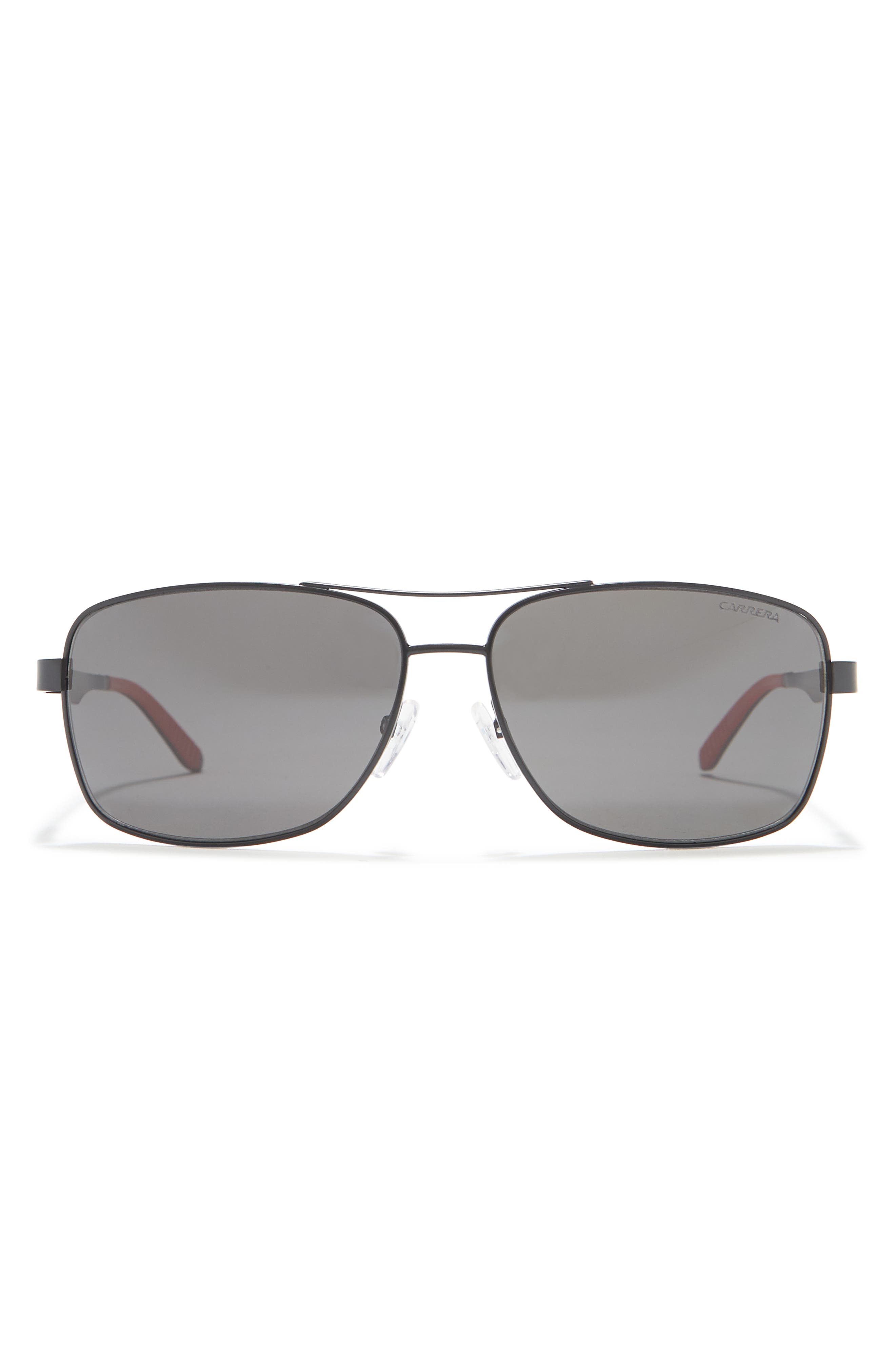 Carrera Eyewear Men's 61mm Rectangle Polarized Sunglasses