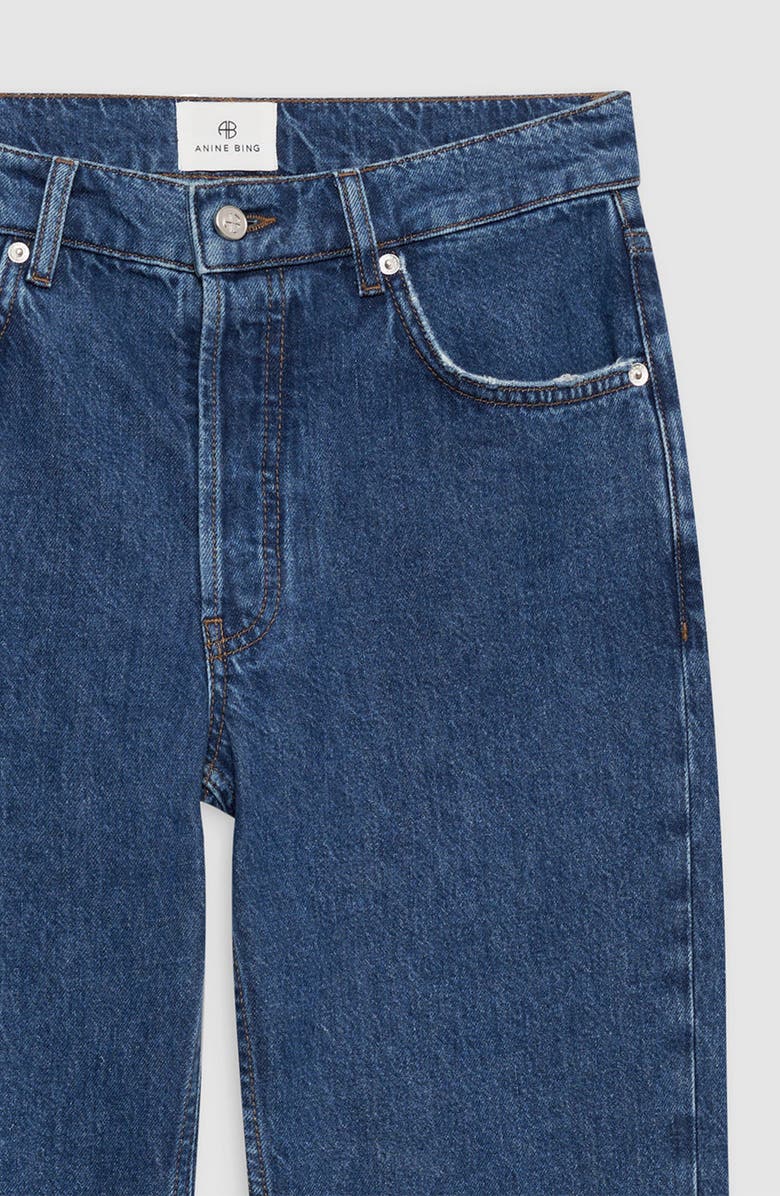 ANINE BING Kate Jean, Alternate, color, Clean Indigo