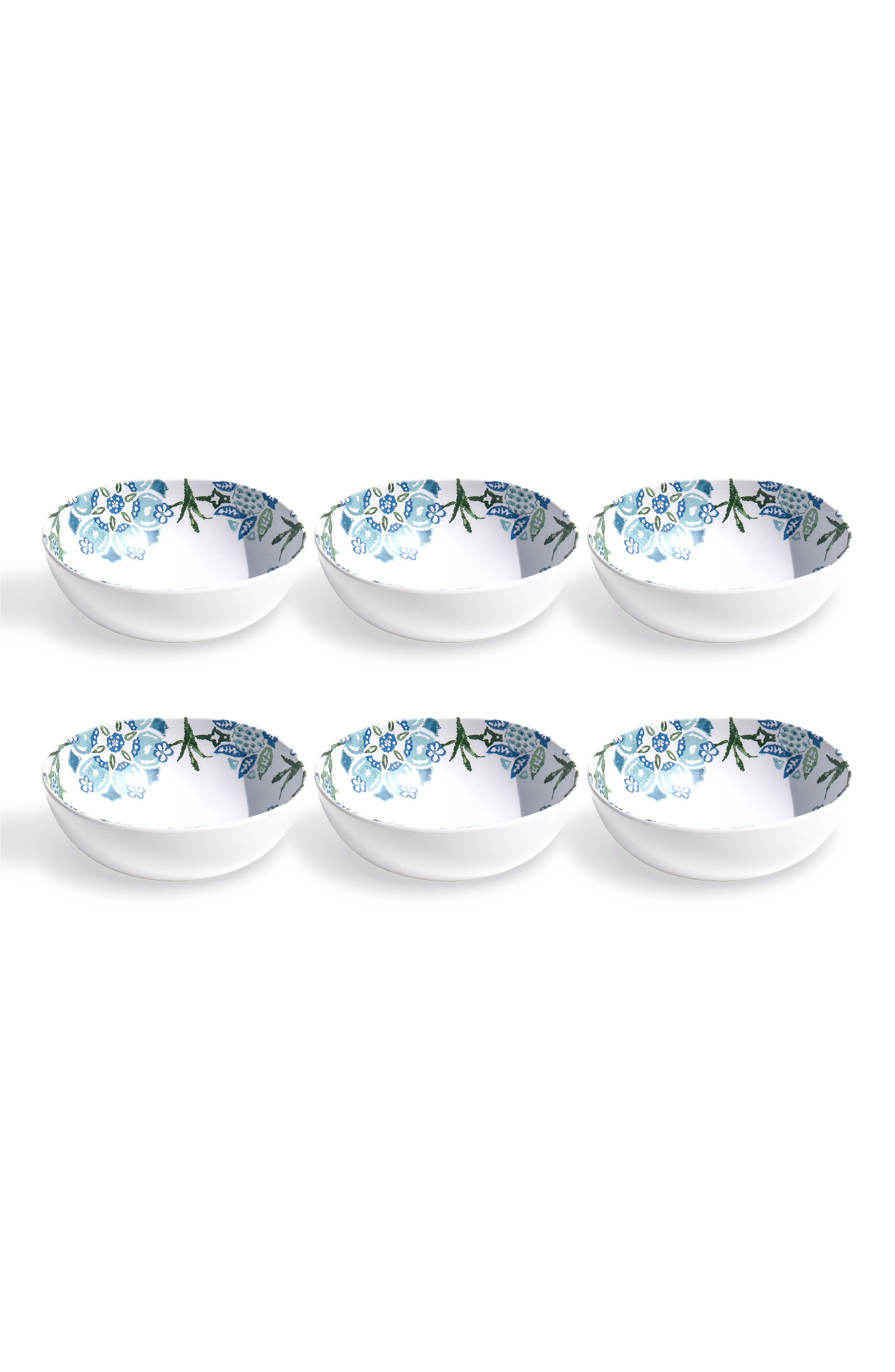TarHong Set of Six Hana Ikat Cereal Bowls