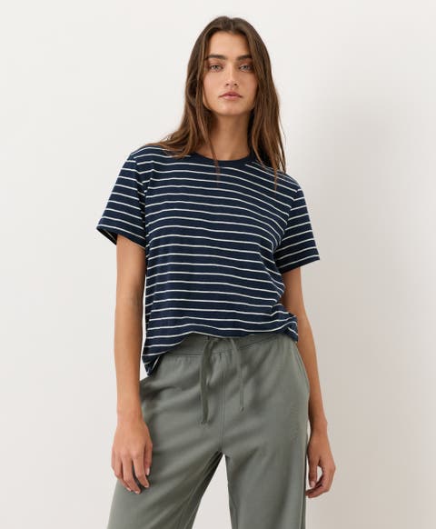 Organic Cotton Soft-Slub Essential Crewneck Tee