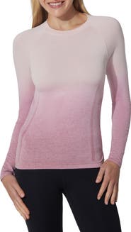 90 DEGREE BY REFLEX Melora Seamless Long Sleeve Top