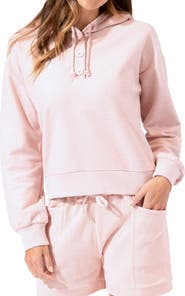 Threads 4 Thought Tanisha Hooded Henley Pullover