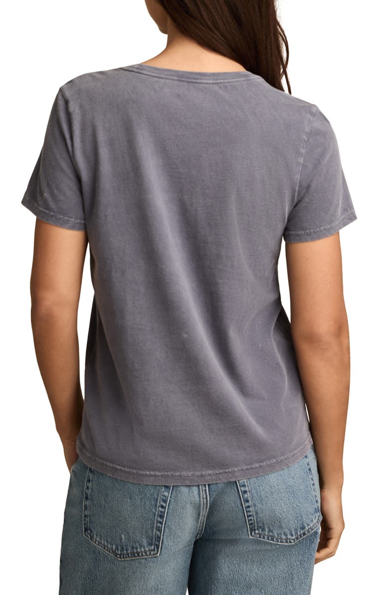 Lucky Brand Celestial Frame Metallic Graphic T-Shirt, Alternate, color, 