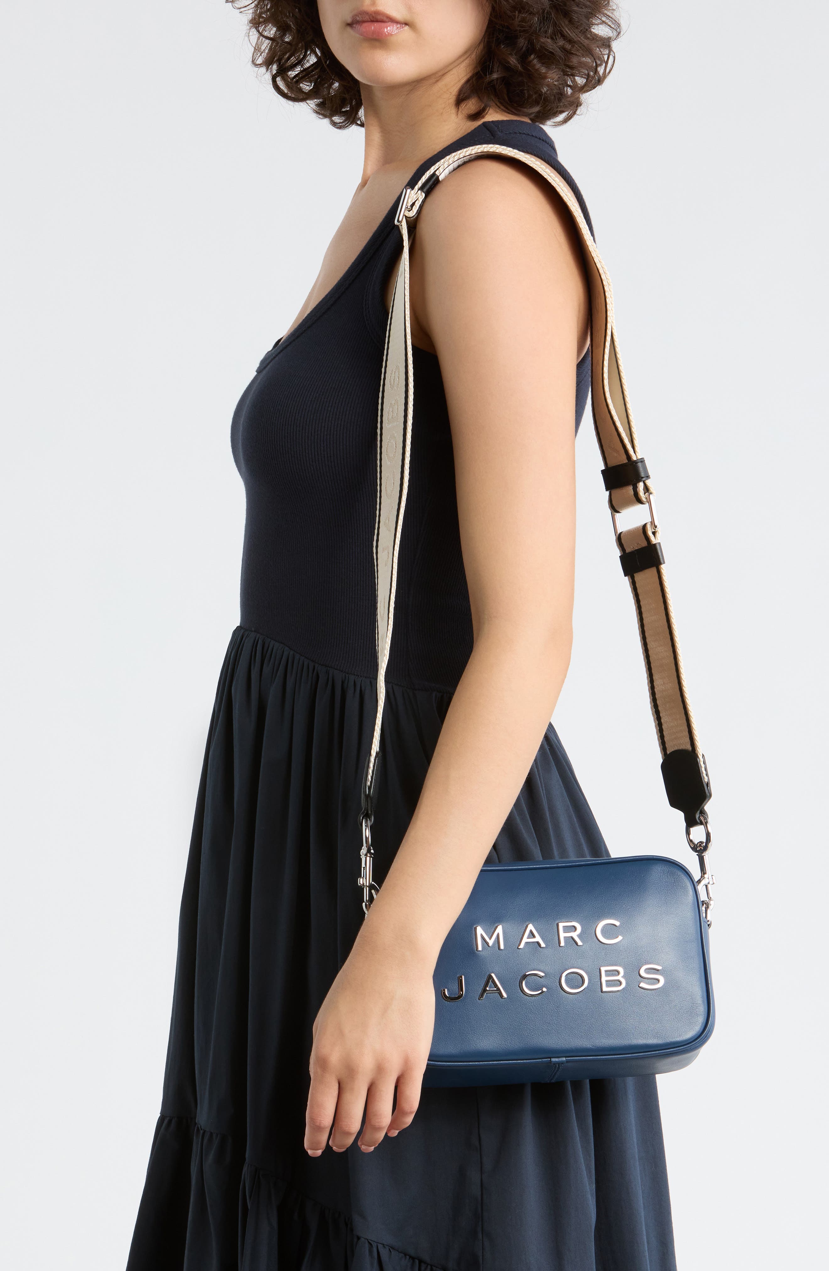 Marc Jacobs Flash 2.0 Crossbody Camera Bag, Alternate, color, Azure Blue