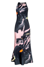 Untitled in Motion Atlantis Silky Bias Cut Maxi Dress