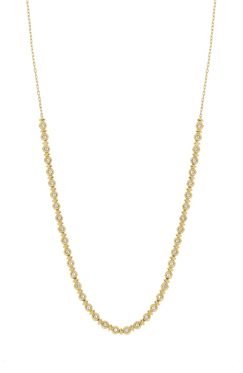 Bony Levy Monaco Diamond Frontal Necklace, Main, color, 18K Yellow Gold