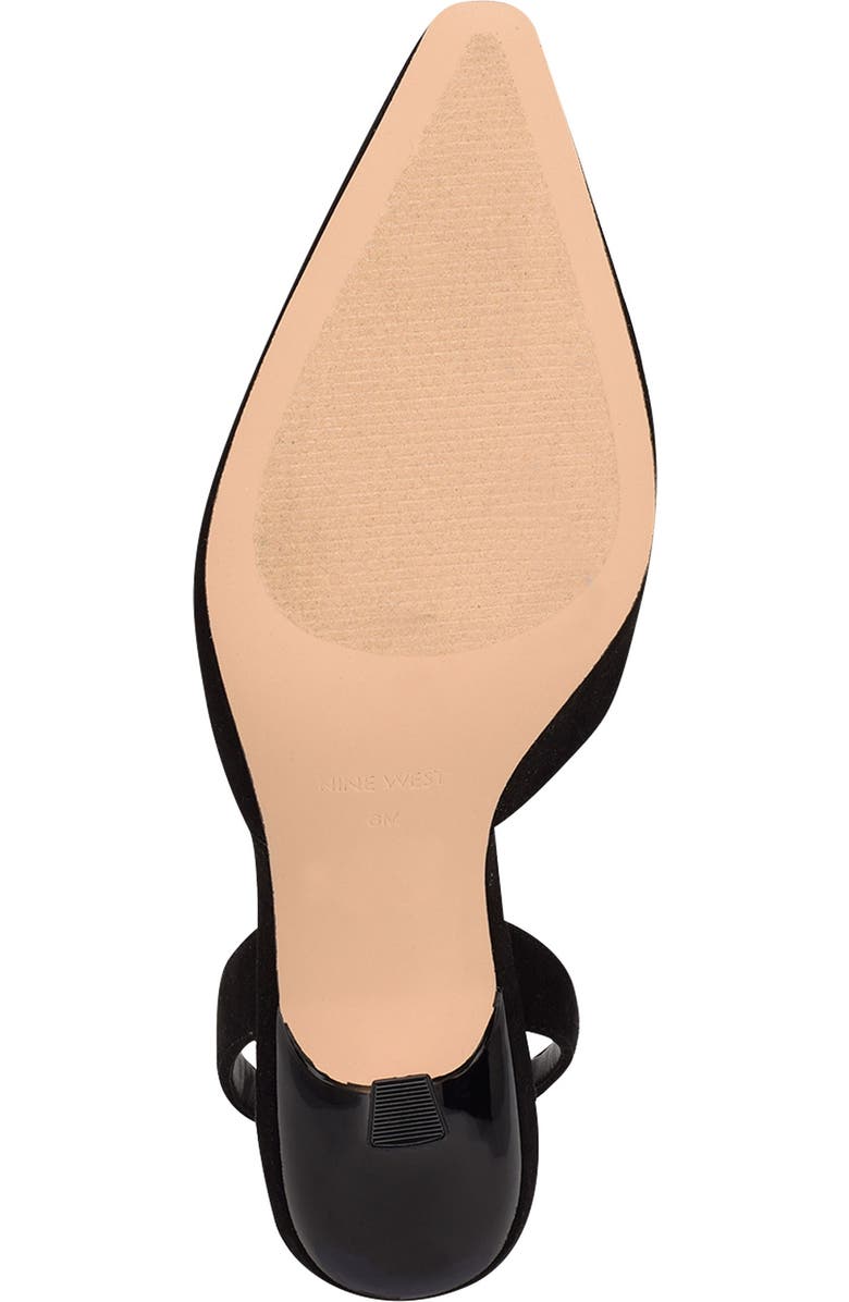 Nine West Savoy Luxe Pointed Toe Slingback, Alternate, color,