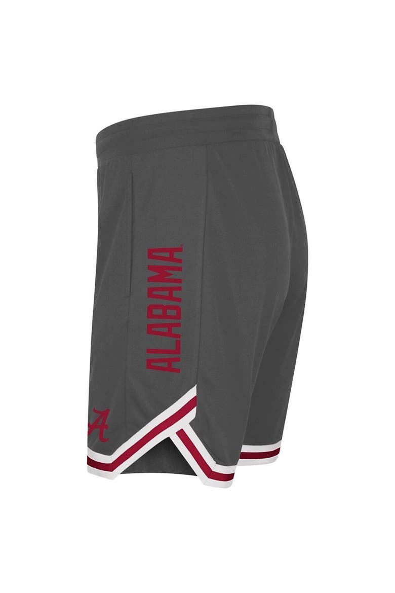 Men's Colosseum Charcoal Alabama Crimson Tide Continuity Shorts, Alternate, color, Charcoal
