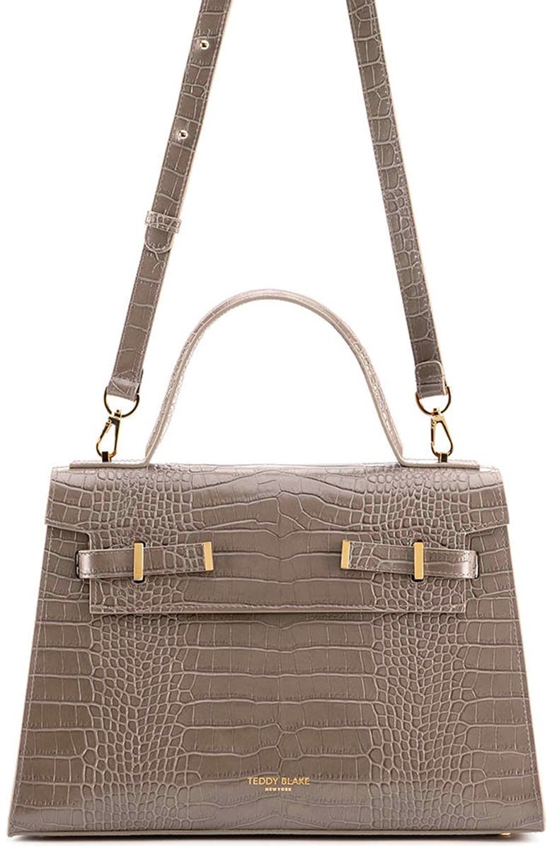 Teddy Blake Ava Croco 14", Alternate, color, Beige