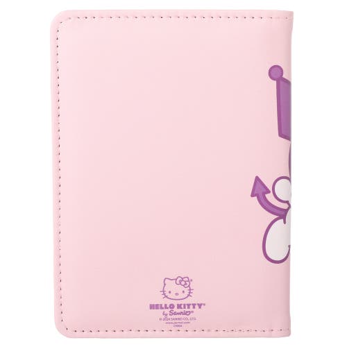 Hello Kitty Passport Holder, Featuring , Kuromi & My Melody In Pink