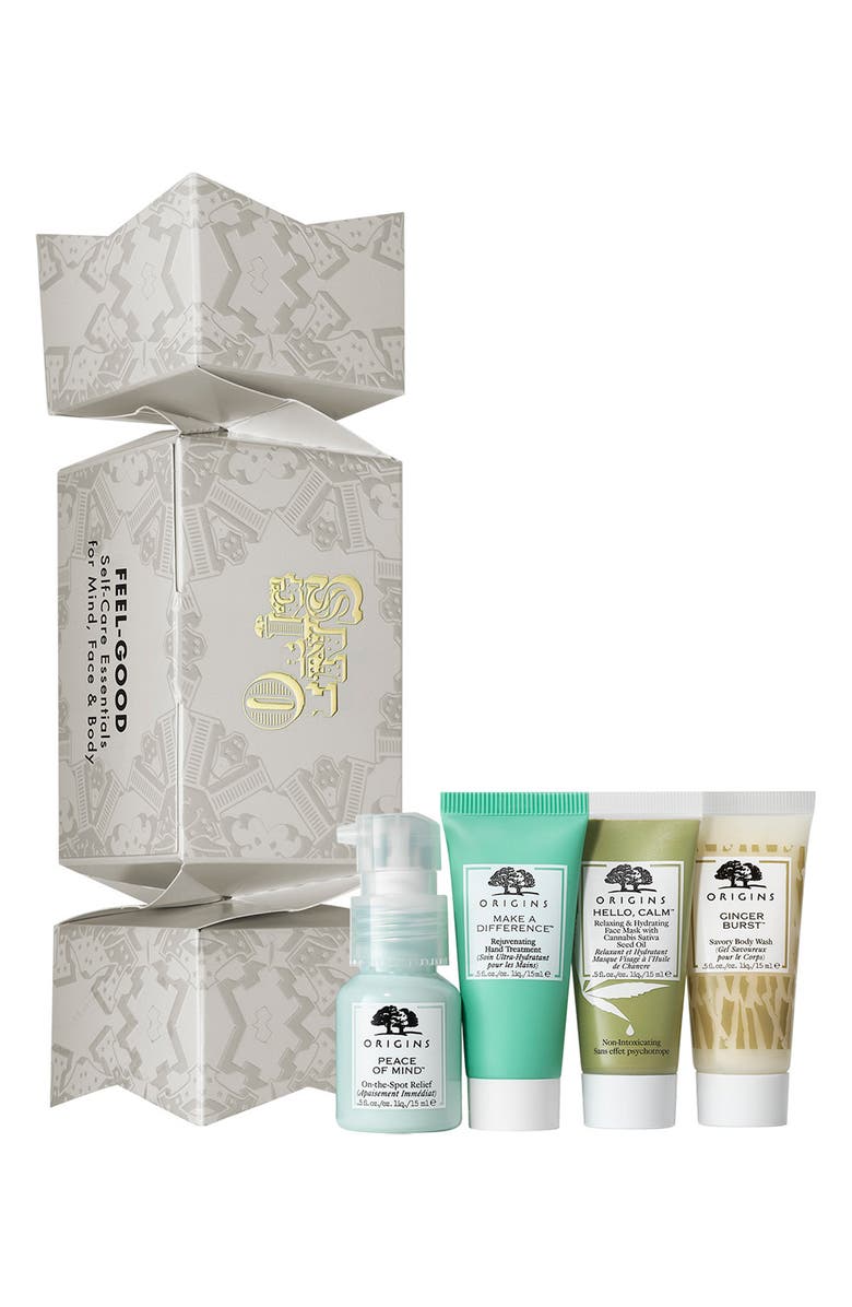 Origins Feel-Good Self-Care Essentials Set USD $35 Value, Main, color, 