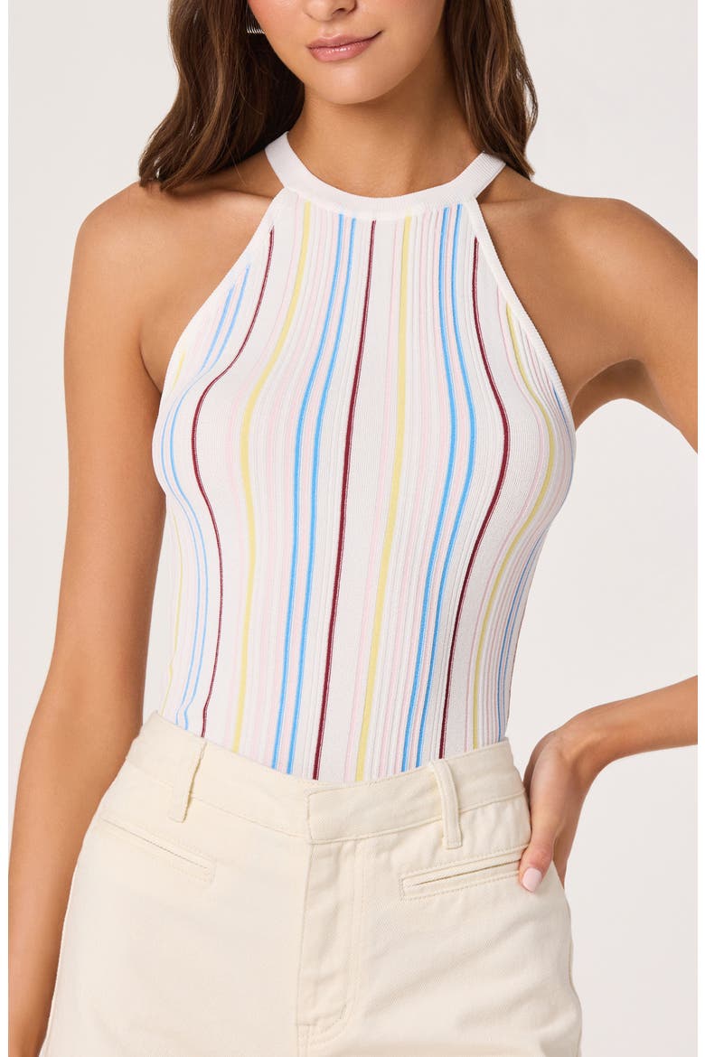 Betia Stripe Sweater Tank, Alternate, color, WHITE MULTI STRIPE