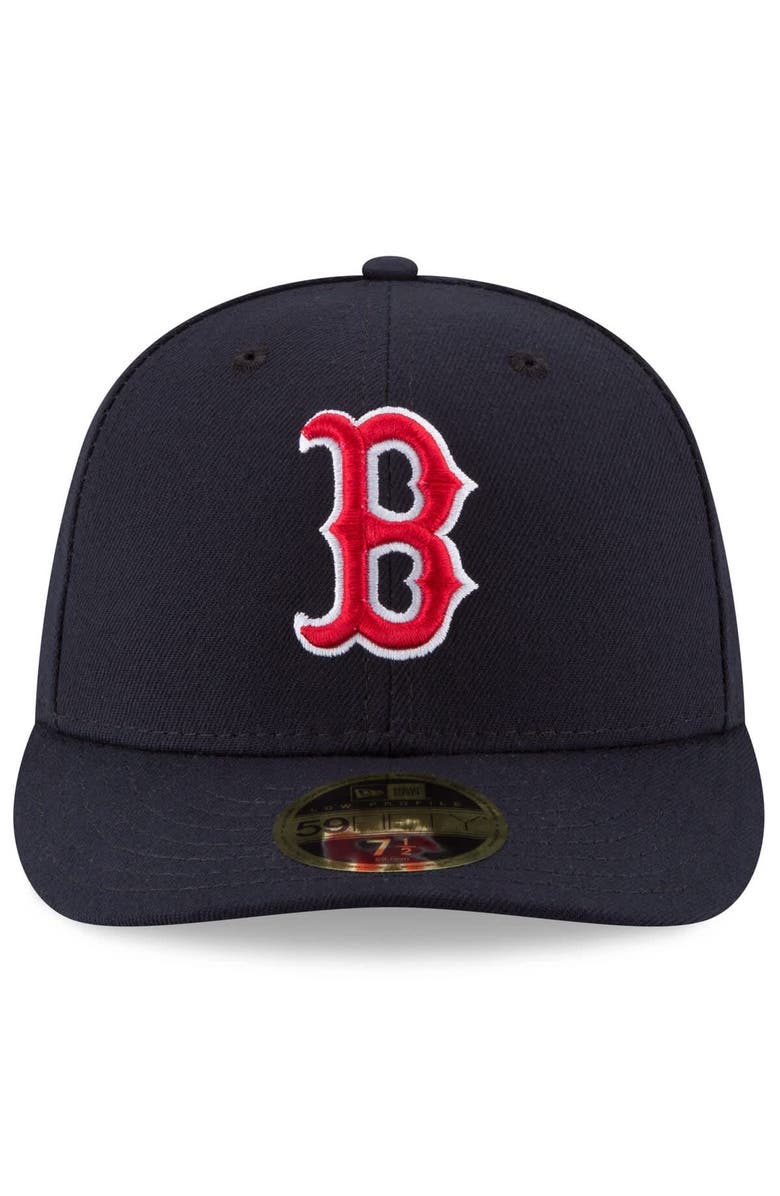 New Era Men's New Era Navy Boston Red Sox 2025 MLB Postseason Side Patch Low Profile 59FIFTY Fitted Hat, Alternate, color, 