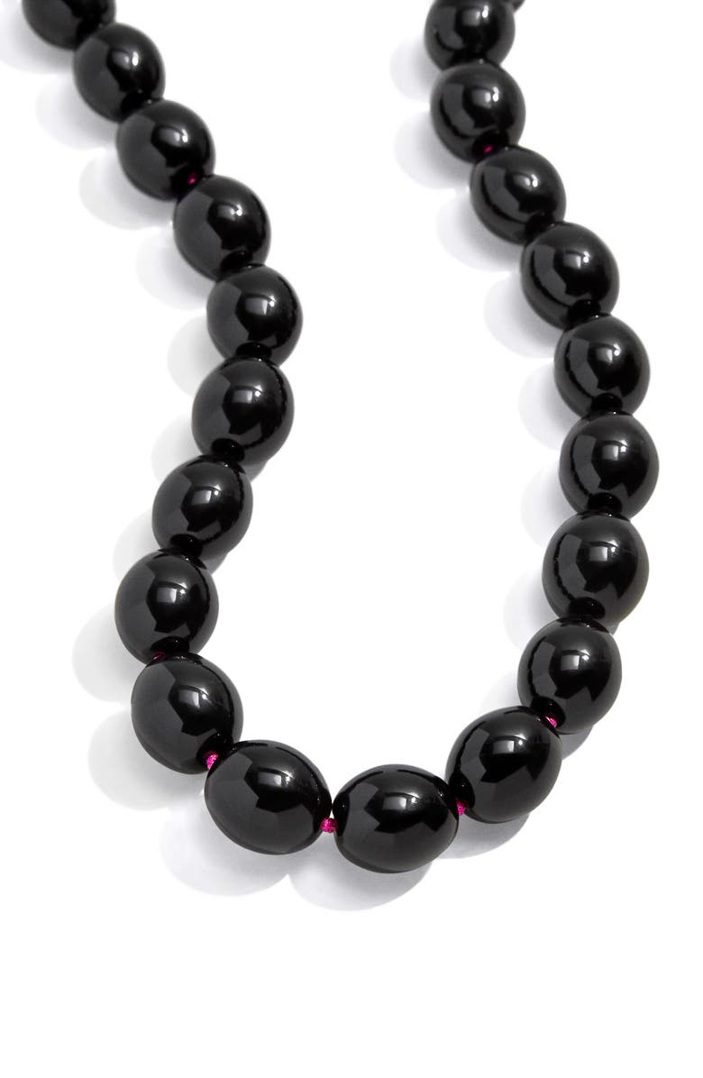 BaubleBar Rochelle Beaded Necklace, Main, color, 