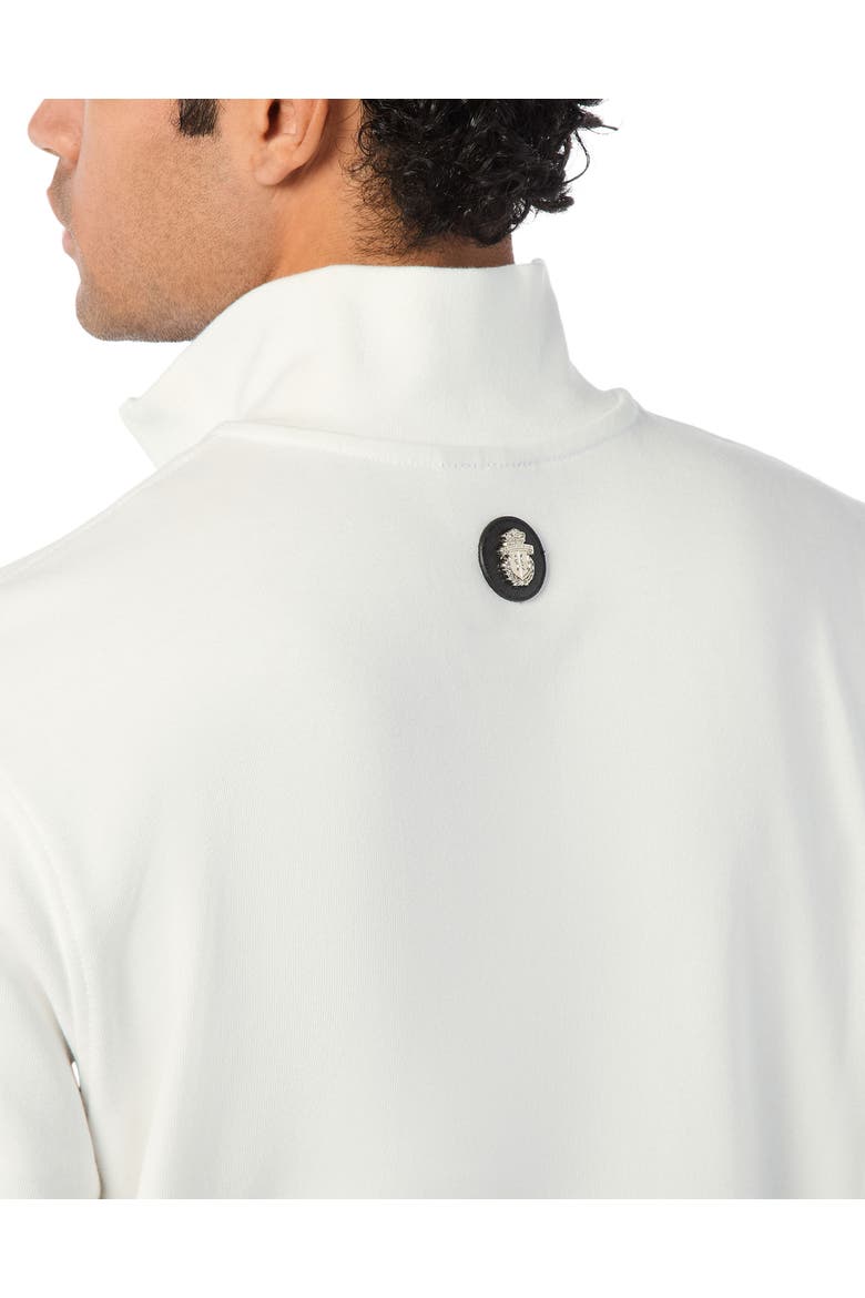 Half-Zip Tracksuit Jacket Logo Men, Alternate, color, OffWhite