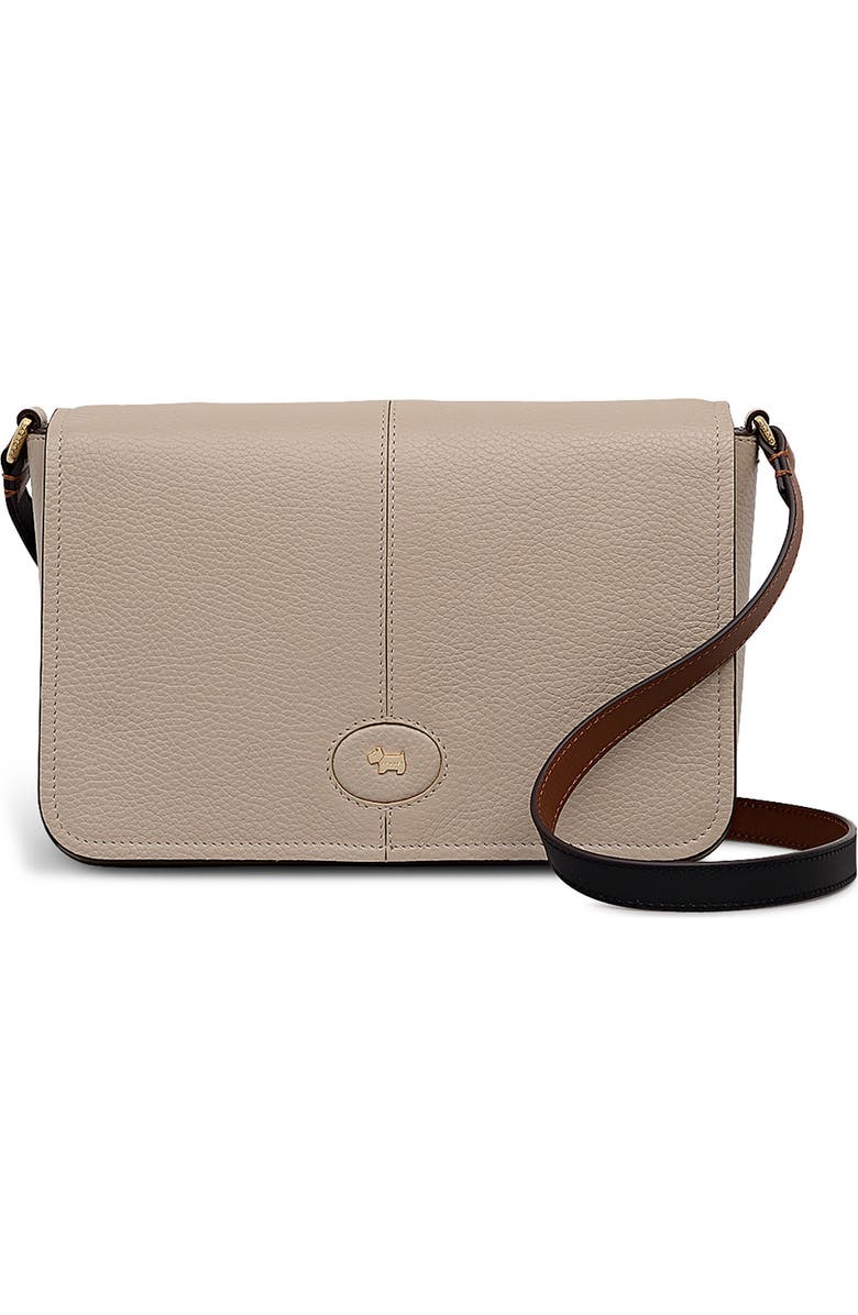 Radley Maldon Mews Medium Leather Crossbody Bag, Main, color, Porcini