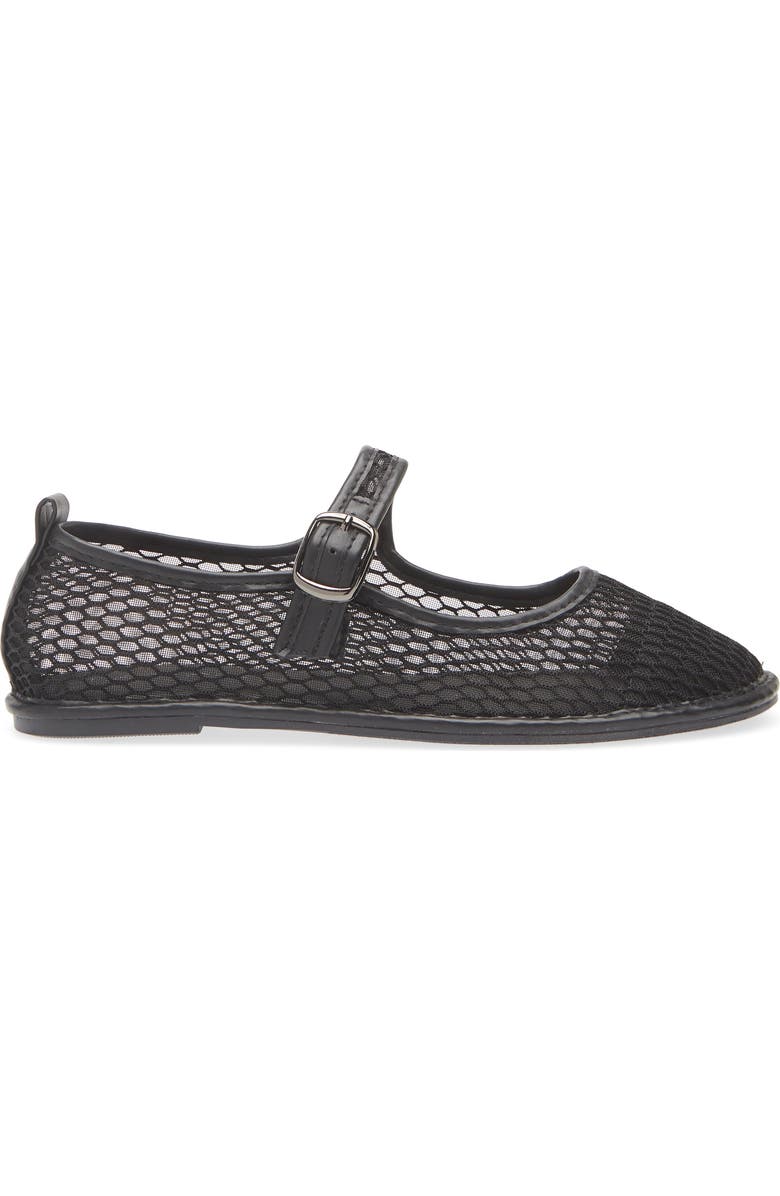 Tahari Mesh Mary Jane Flat, Alternate, color,
