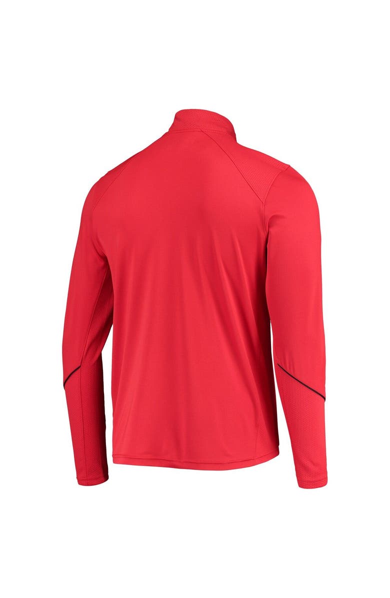 Under Armour Men's Under Armour Red Texas Tech Red Raiders Sideline Performance Lightweight Quarter-Zip Jacket, Alternate, color, 