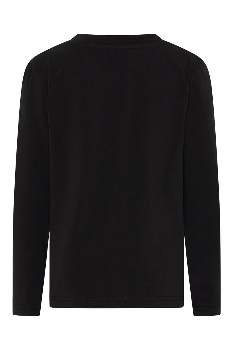 Kids' Creepin' it Real Long Sleeve Graphic T-Shirt, Alternate, color, BLACK