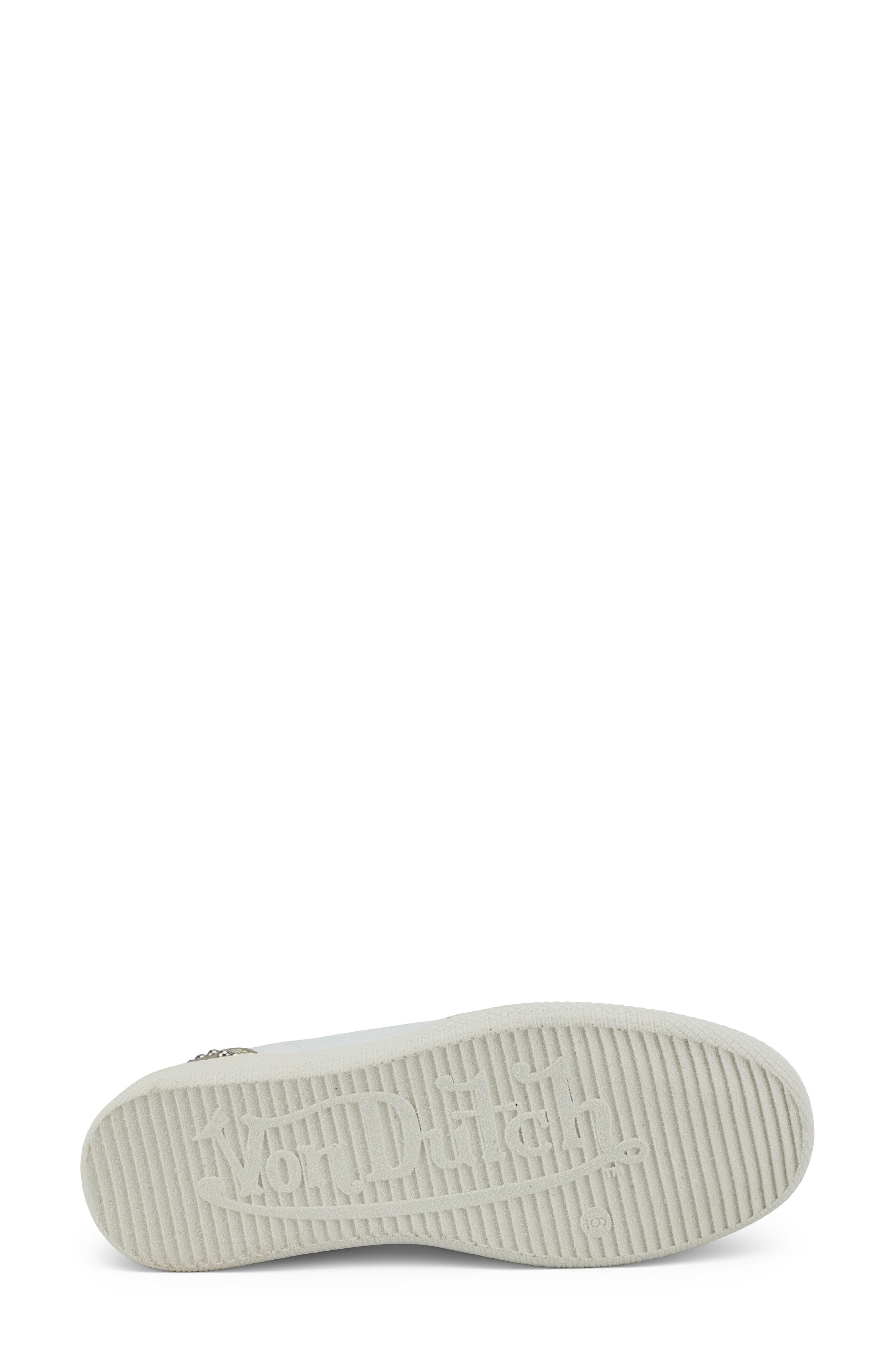 Luxe VDW Sneaker, Alternate, color, WHITE/GOLD
