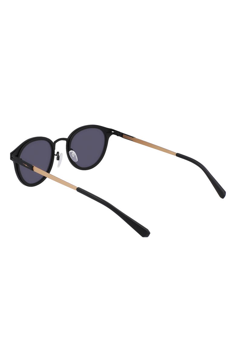 Shinola Arrow 50mm Round Sunglasses, Alternate, color,