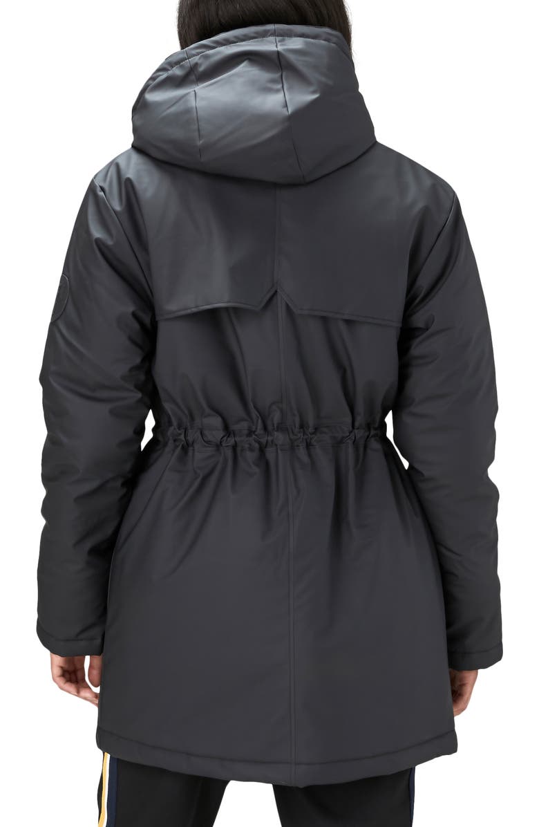 Rains Padded Weatherproof Rain Jacket, Alternate, color, 