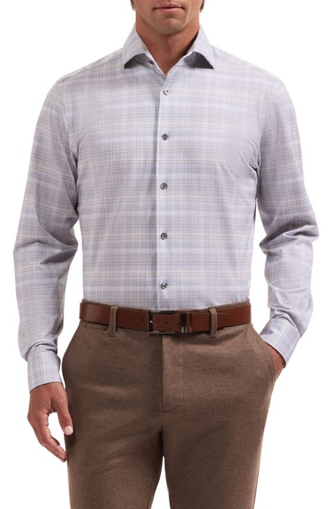 Devon OoohCotton® Plaid Button-Up Shirt