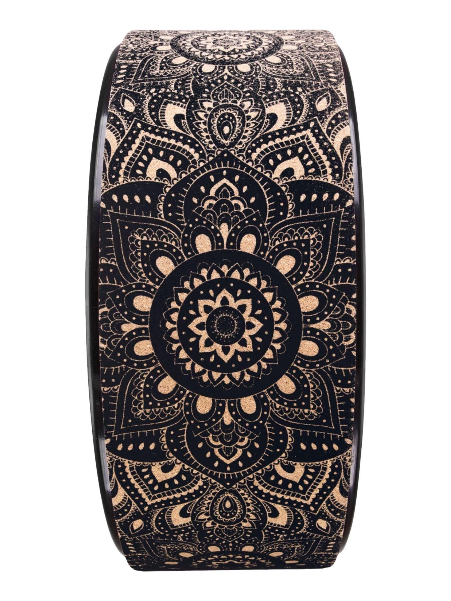 Yoga Design Lab Yoga Wheel Cork Mandala Black | Nordstrom