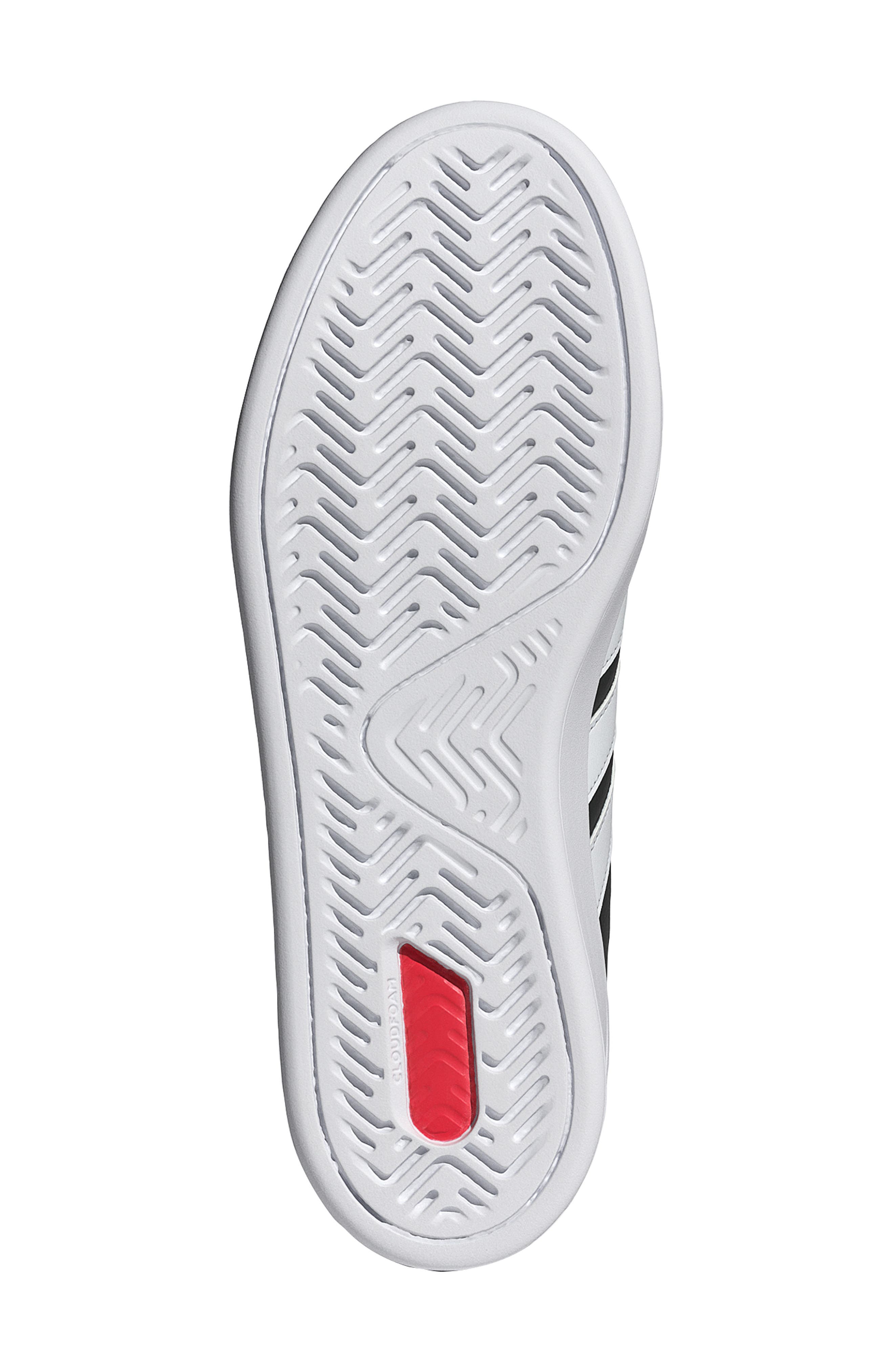 adidas Grand Court 3.0 Sneaker, Alternate, color, Core Black/ White/ White