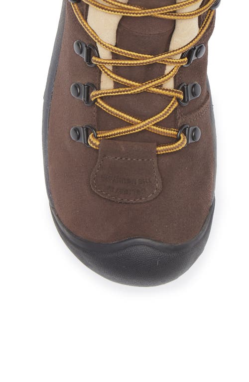 Keen Pyrenees Waterproof Hiking Boot In Mountain Research Brown