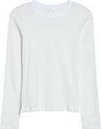 LESET Nando Knit Slim Fit Long Sleeve Top