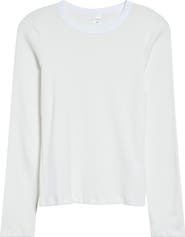 LESET Nando Knit Slim Fit Long Sleeve Top