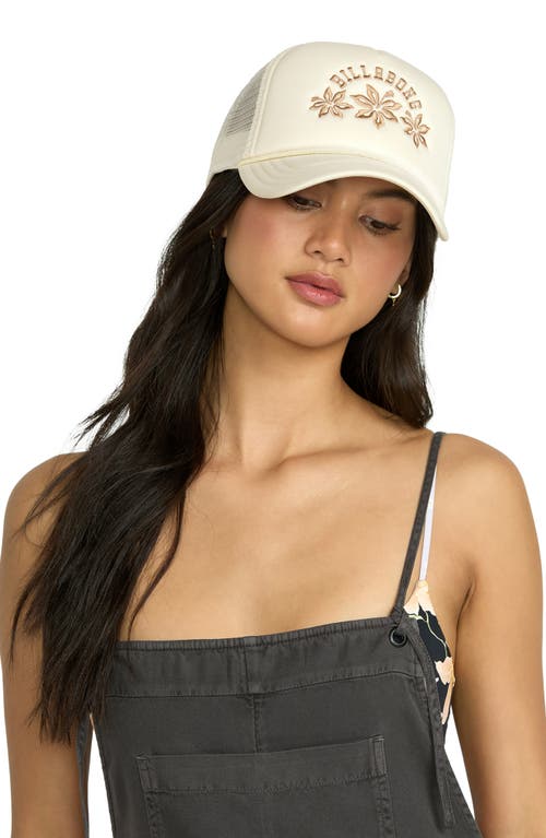 Billabong Grandpa Trucker Hat In White