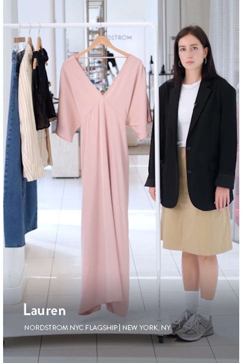 Eliza Dolman Sleeve Maxi Dress video