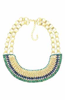 OLIVIA WELLES Colette Bib Necklace