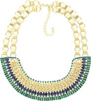OLIVIA WELLES Colette Bib Necklace